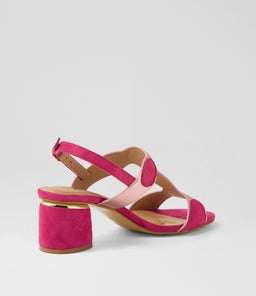 HAYTON IL PINK MULTI MICROSUEDE