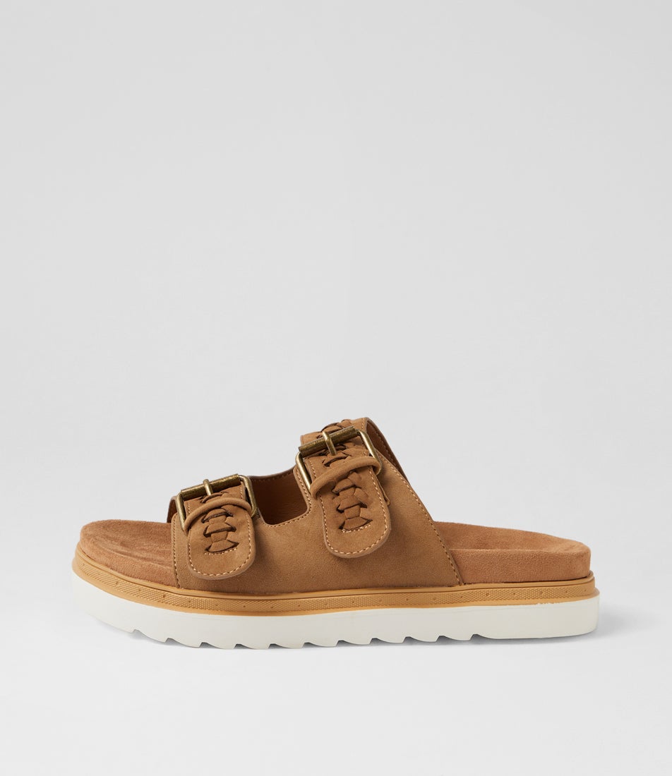 Herlom Tan Nubuck Sandals Herlom Tan Nubuck Sandals