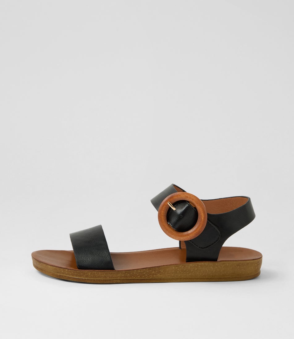 Killzine Black Sandals Killzine Black Sandals