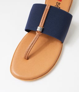 DECLARE IL NAVY TAN ELASTIC SMOOTH