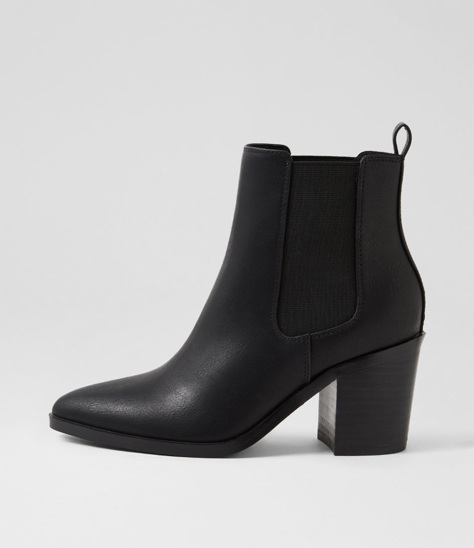 Bellina Black Ankle Boots Bellina Black Ankle Boots