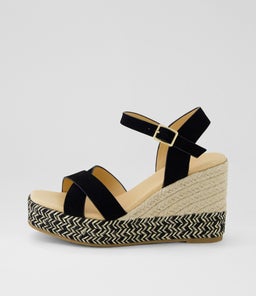 FELLIE IL BLACK MULTI MICROSUEDE