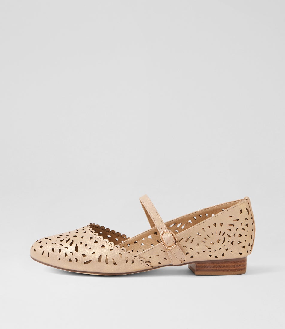 Aronta Sand Dust Flat Shoes