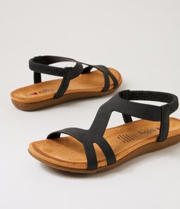 FIKELA IL BLACK NUBUCK PU