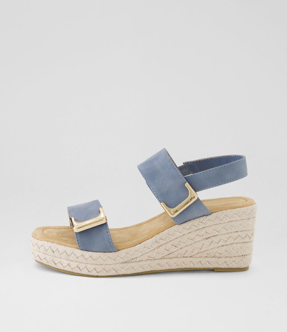 Strathilsa W Denim Nubuck Pu Sandals Strathilsa W Denim Nubuck Pu Sandals
