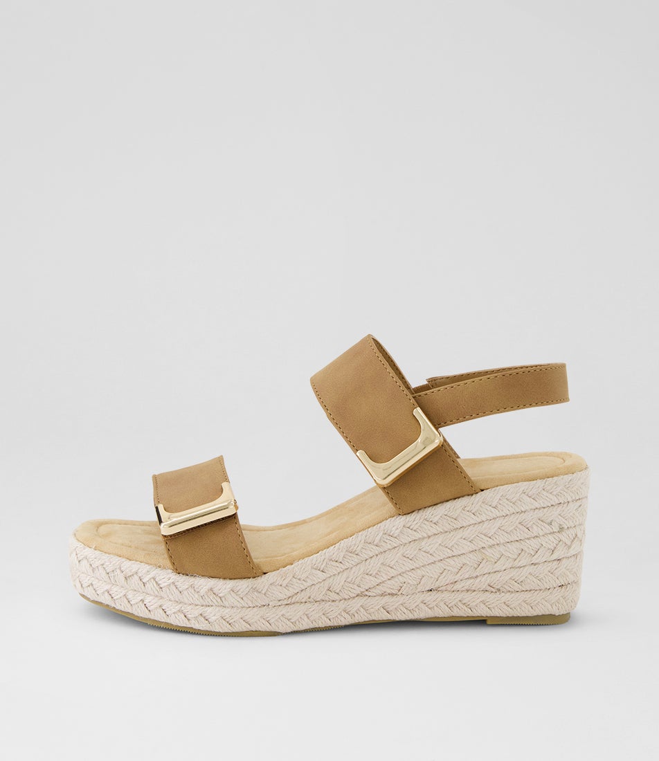 Strathilsa W Light Tan Nubuck Pu Sandals Strathilsa W Light Tan Nubuck Pu Sandals