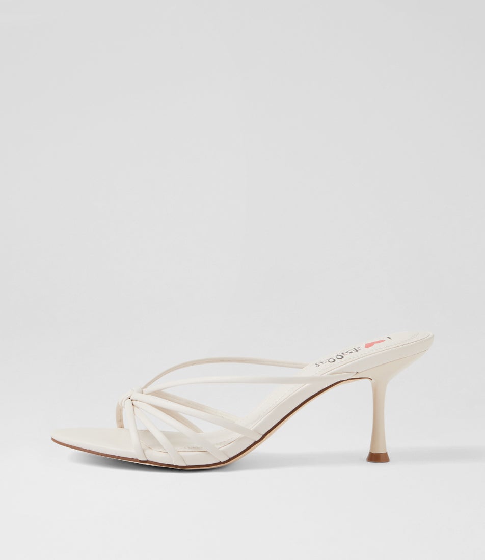 Raelynna Nougat Strappy Heels Raelynna Nougat Strappy Heels