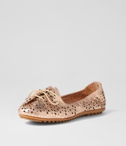 BALBINA ROSE GOLD LEATHER