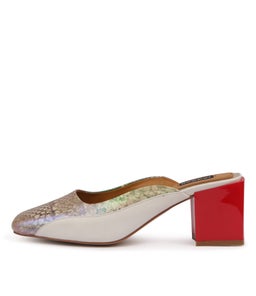 EXOTIC SNAKE HEEL CLOUD LEATHER
