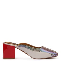 EXOTIC SNAKE HEEL CLOUD LEATHER