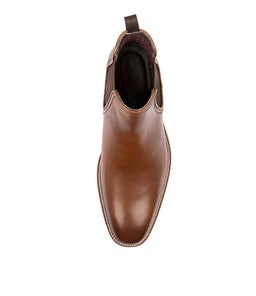 SCUTTLE JM COGNAC LEATHER