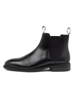 Gaucho Black Leather Ankle Boots Gaucho Black Leather Ankle Boots