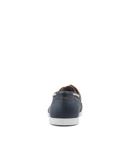 LATERAL JM NAVY WASHED LEATHER