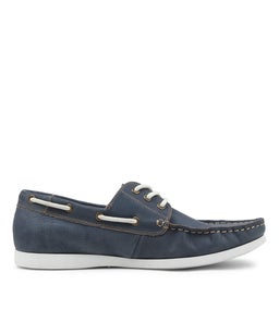 LATERAL JM NAVY WASHED LEATHER