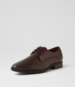 ZEN JM DK BURGUNDY LEATHER