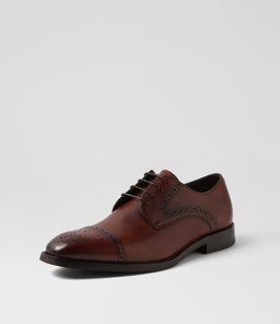 WISDOM JM COGNAC LEATHER