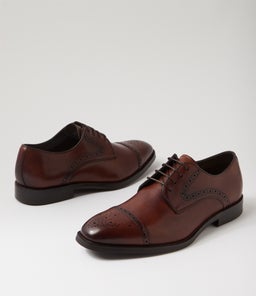 WISDOM JM COGNAC LEATHER