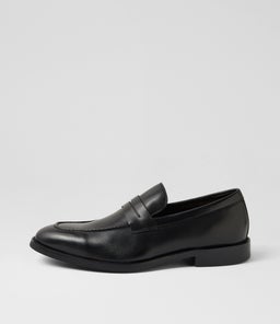WAGER JM BLACK LEATHER