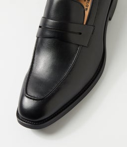 WAGER JM BLACK LEATHER