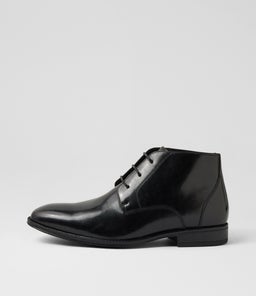 INVERT JM BLACK LEATHER
