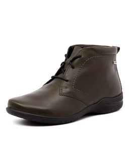 FABIENNE 04 GREEN LEATHER