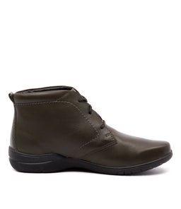 FABIENNE 04 GREEN LEATHER