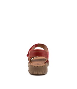 DEBRA 19 RED MULTI LEATHER
