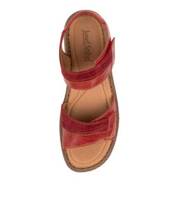 DEBRA 19 RED MULTI LEATHER