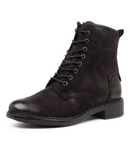 SELENA 06 BLACK NUBUCK