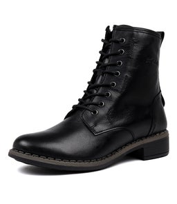 SELENA 06 BLACK LEATHER