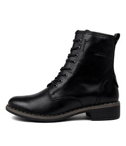 SELENA 06 BLACK LEATHER