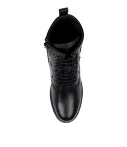 SELENA 06 BLACK LEATHER