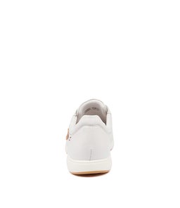 CAREN 01 JS WHITE LEATHER