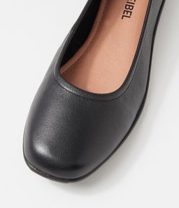 FENJA 01 JS BLACK BLACK SOLE LEATHER