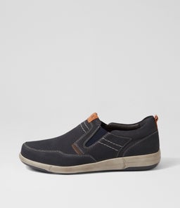 ENRICO 04 JS BLAU KOMBI NUBUCK