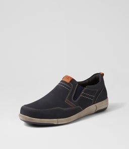 ENRICO 04 JS BLAU KOMBI NUBUCK