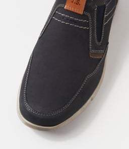 ENRICO 04 JS BLAU KOMBI NUBUCK