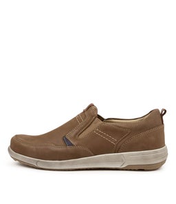 ENRICO 04 JS TAUPE KOMBI NUBUCK