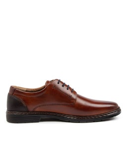 ALASTAIR 01 JS COGNAC COMBI LEATHER