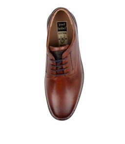 ALASTAIR 01 JS COGNAC COMBI LEATHER