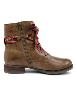 SANJA 04 JS OLIVE LEATHER