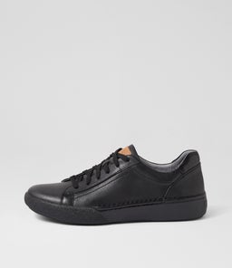 CLAIRE 01 JS BLACK BLACK LEATHER