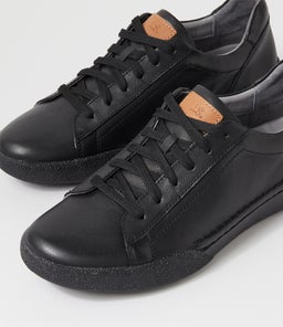 CLAIRE 01 JS BLACK BLACK LEATHER