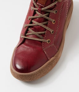 ALINA 52 JS BORDEAUX KOMBI LEATHER