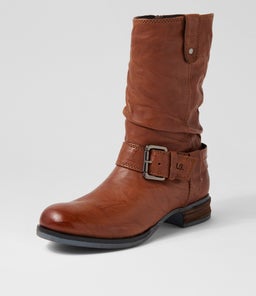 SANJA 14 JS COGNAC LEATHER