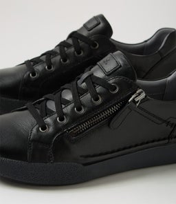 CLAIRE 13 JS BLACK BLACK LEATHER