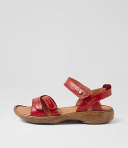 DEBRA 62 JS RED LEATHER