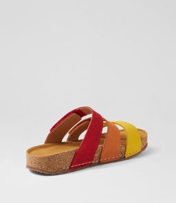 HANNAH 03 JS YELLOW MULTI LEATHER