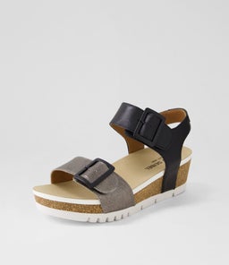 QUINN 02 JS BASALT COMBI LEATHER