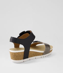 QUINN 02 JS BASALT COMBI LEATHER